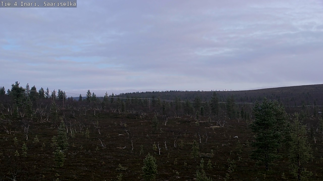 Kelikamerat Kuva Tie 4 Inari, Saariselkä, Kaunispää, Inari, Lappi