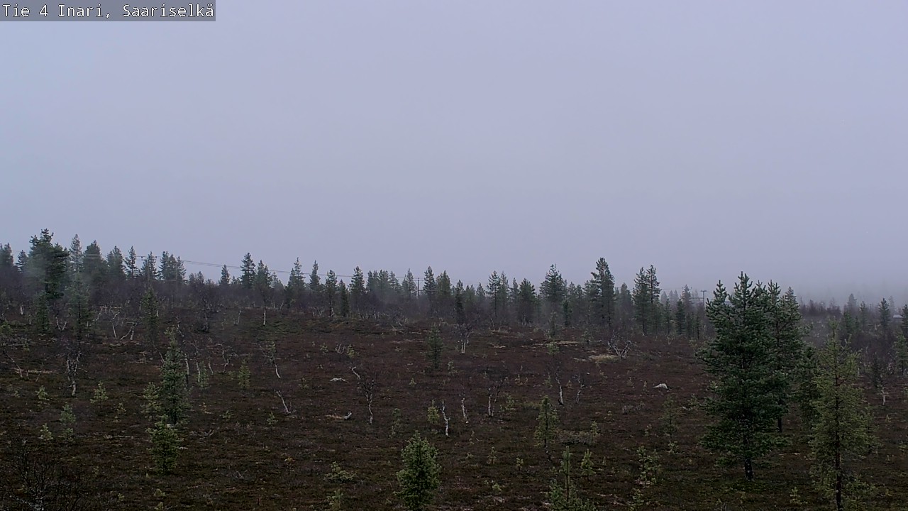 Kelikamerat Kuva Tie 4 Inari, Saariselkä, Kaunispää, Inari, Lappi