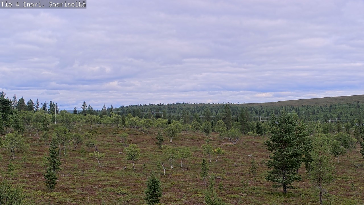Kelikamerat Kuva Tie 4 Inari, Saariselkä, Kaunispää, Inari, Lappi