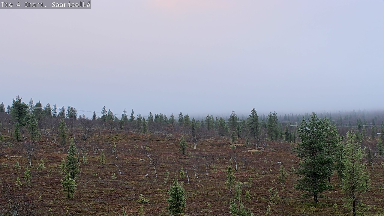 Kelikamerat Kuva Tie 4 Inari, Saariselkä, Kaunispää, Inari, Lappi
