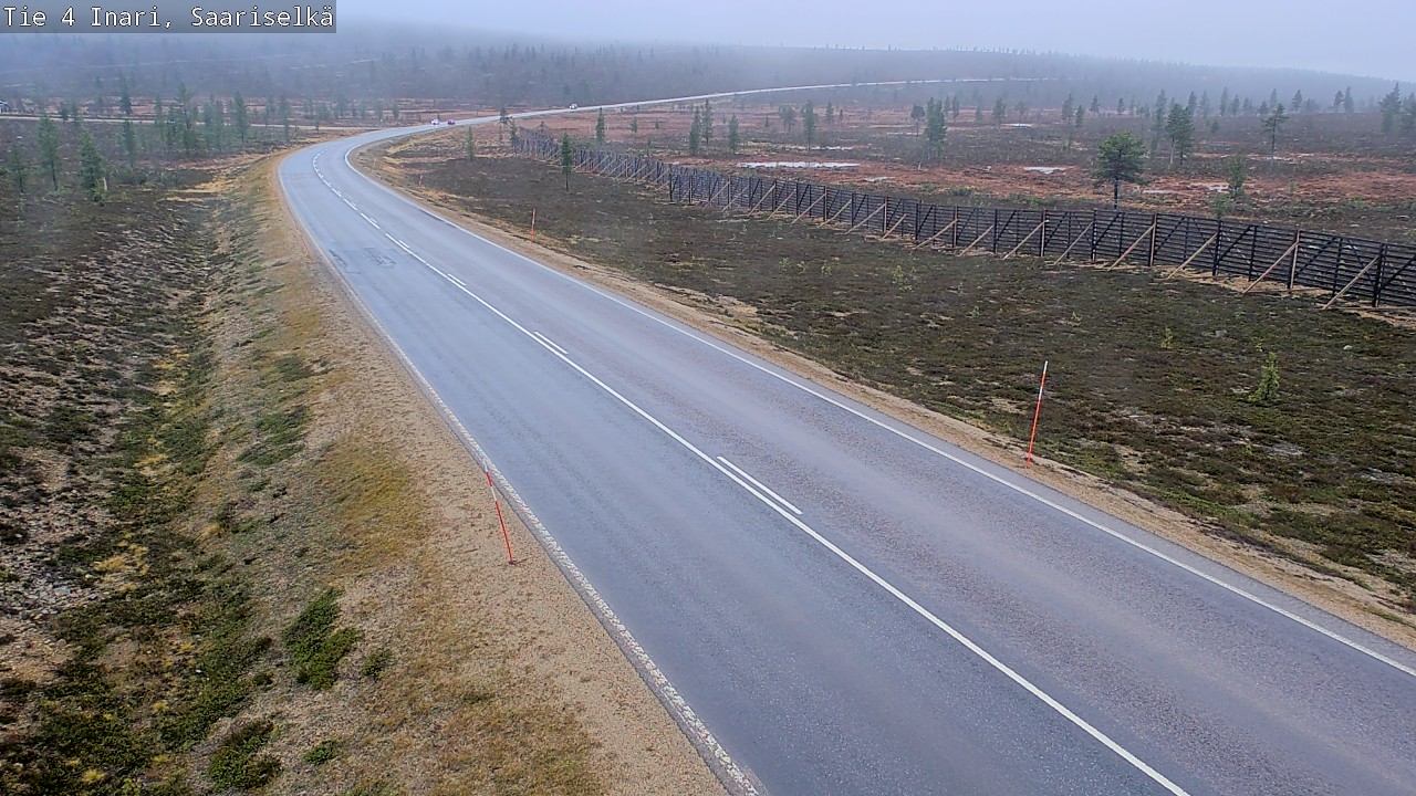 Kelikamerat Kuva Tie 4 Inari, Saariselkä, Kaunispää, Inari, Lappi
