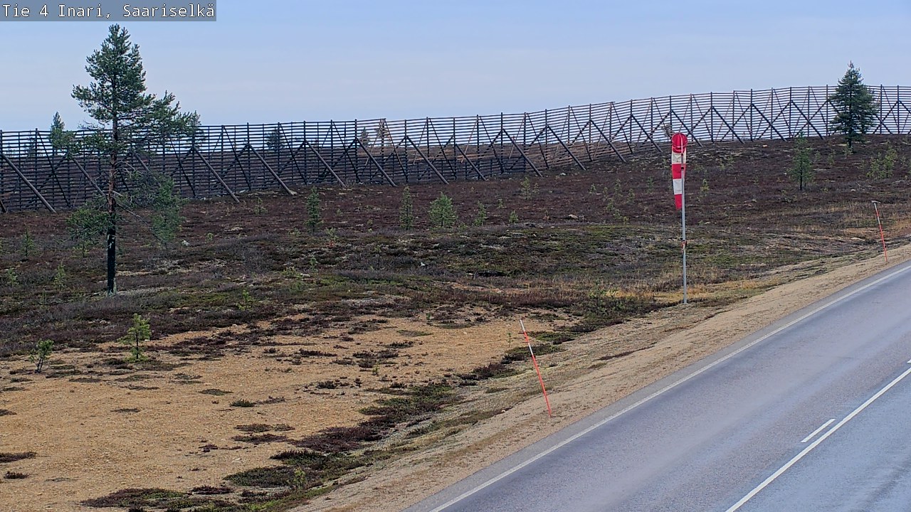 Kelikamerat Kuva Tie 4 Inari, Saariselkä, Kaunispää, Inari, Lappi