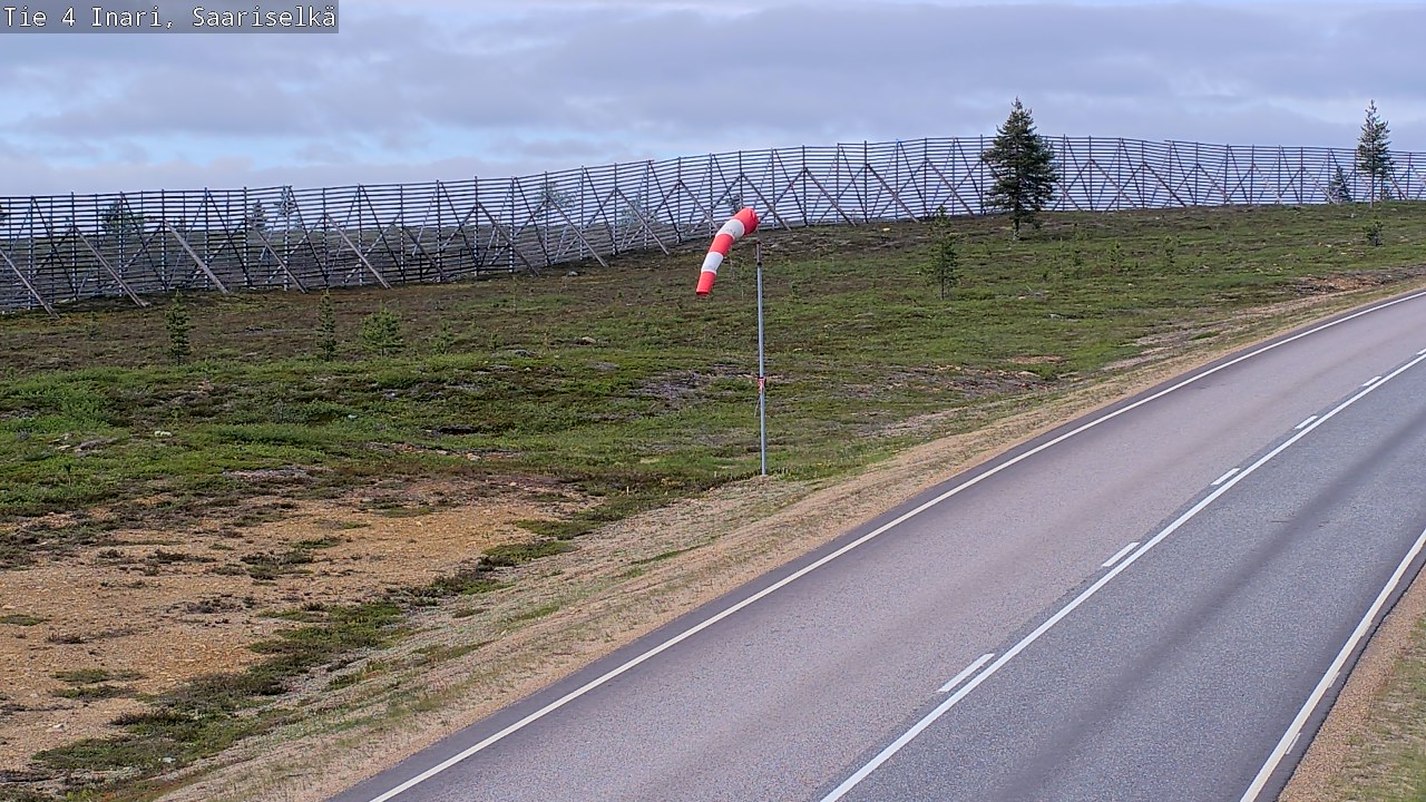 Kelikamerat Kuva Tie 4 Inari, Saariselkä, Kaunispää, Inari, Lappi