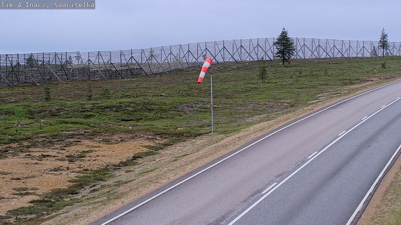 Kelikamerat Kuva Tie 4 Inari, Saariselkä, Kaunispää, Inari, Lappi
