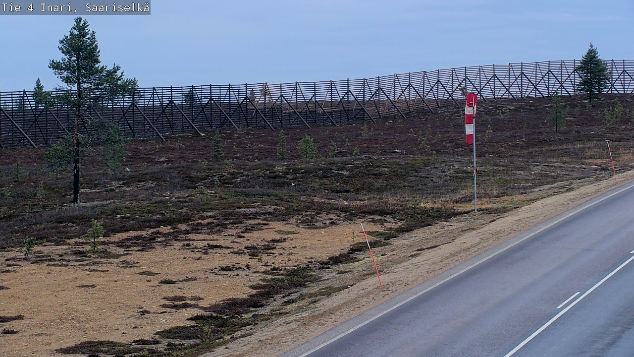 Kelikamerat Kuva Tie 4 Inari, Saariselkä, Kaunispää, Inari, Lappi