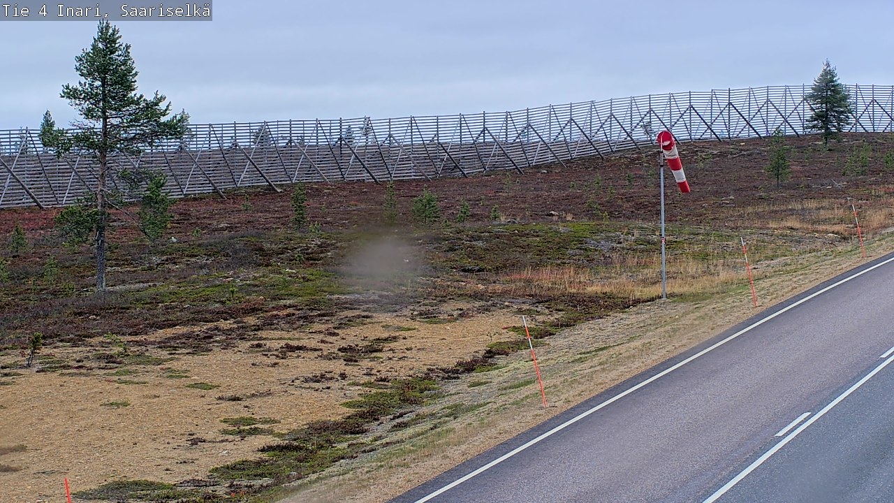 Kelikamerat Kuva Tie 4 Inari, Saariselkä, Kaunispää, Inari, Lappi
