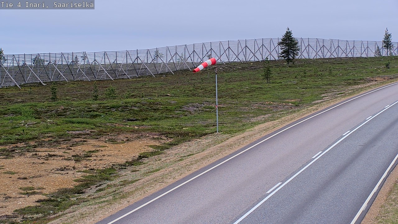 Kelikamerat Kuva Tie 4 Inari, Saariselkä, Kaunispää, Inari, Lappi