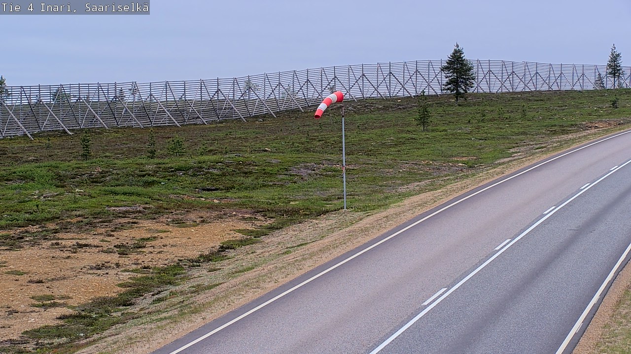 Kelikamerat Kuva Tie 4 Inari, Saariselkä, Kaunispää, Inari, Lappi