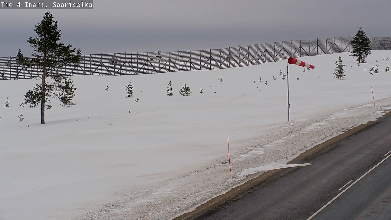 Kelikamerat Kuva Tie 4 Inari, Saariselkä, Kaunispää, Inari, Lappi