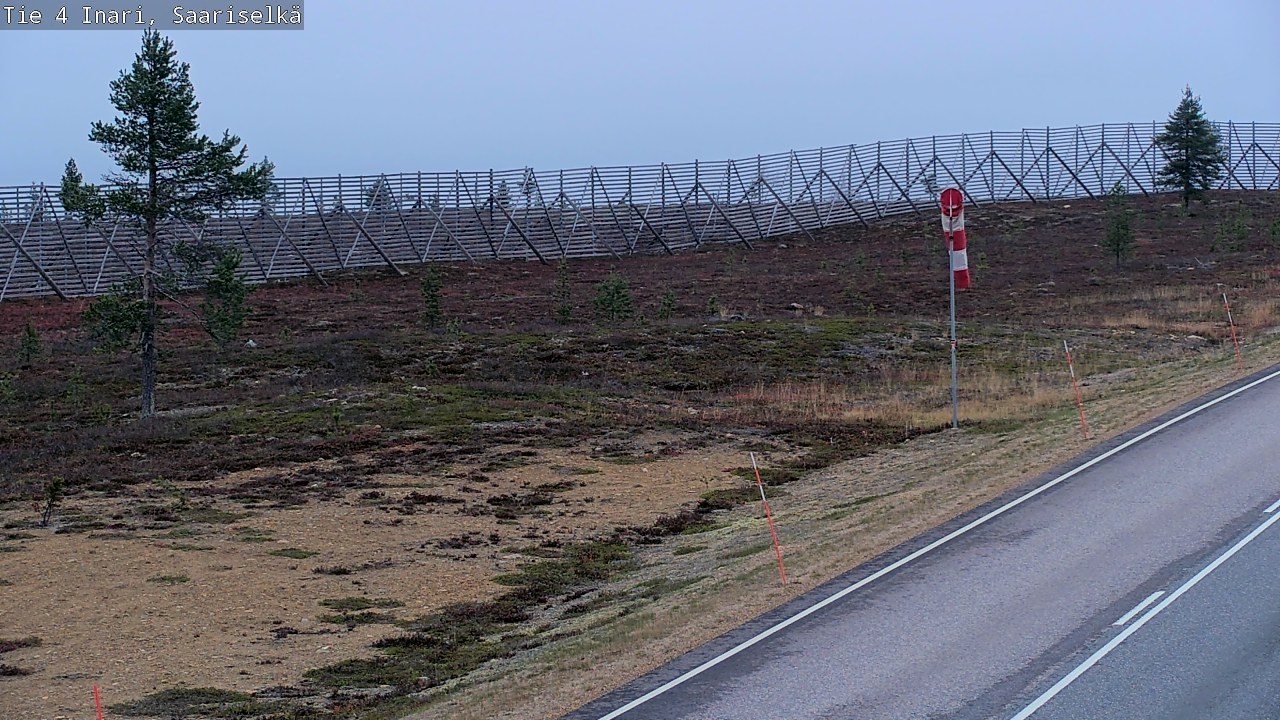 Kelikamerat Kuva Tie 4 Inari, Saariselkä, Kaunispää, Inari, Lappi