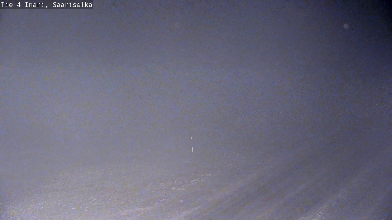Weather Camera Image Road 4 Inari, Saariselkä, Kaunispää, Inari, Lappi
