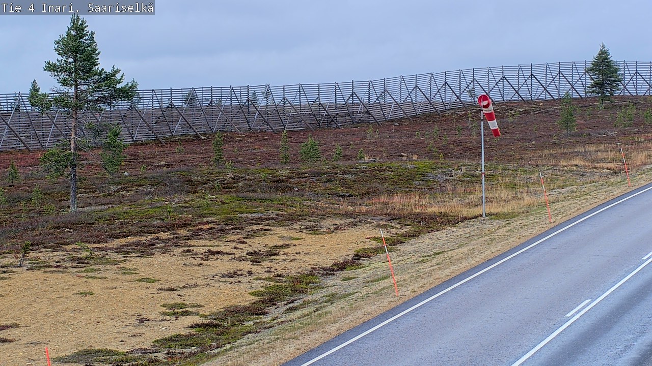 Kelikamerat Kuva Tie 4 Inari, Saariselkä, Kaunispää, Inari, Lappi