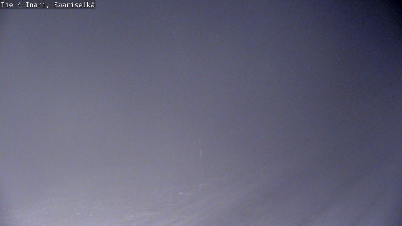 Weather Camera Image Road 4 Inari, Saariselkä, Kaunispää, Inari, Lappi