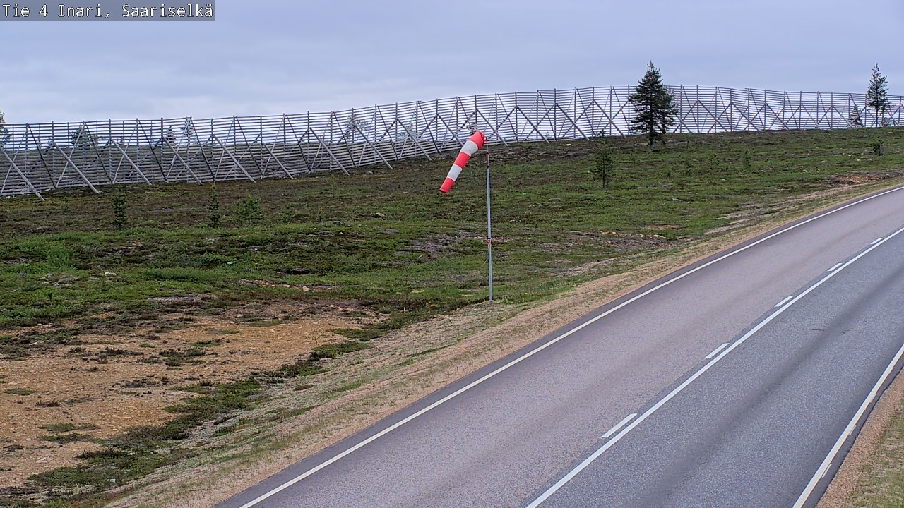 Kelikamerat Kuva Tie 4 Inari, Saariselkä, Kaunispää, Inari, Lappi