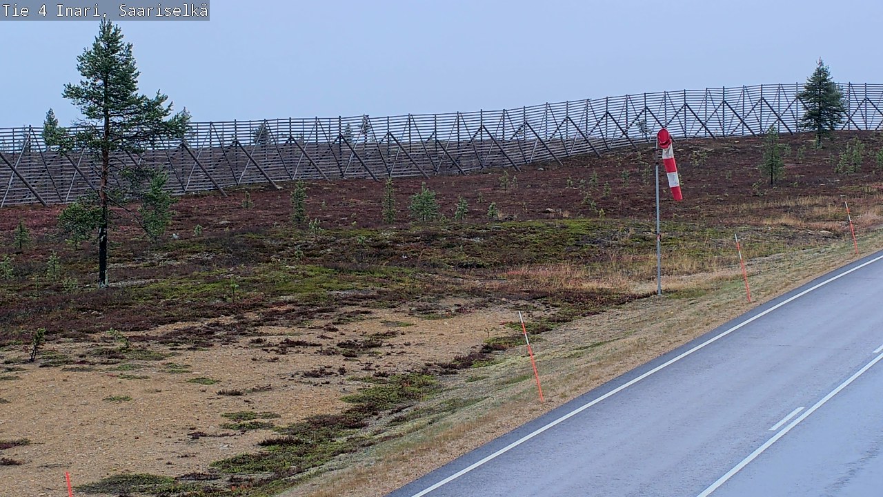 Kelikamerat Kuva Tie 4 Inari, Saariselkä, Kaunispää, Inari, Lappi