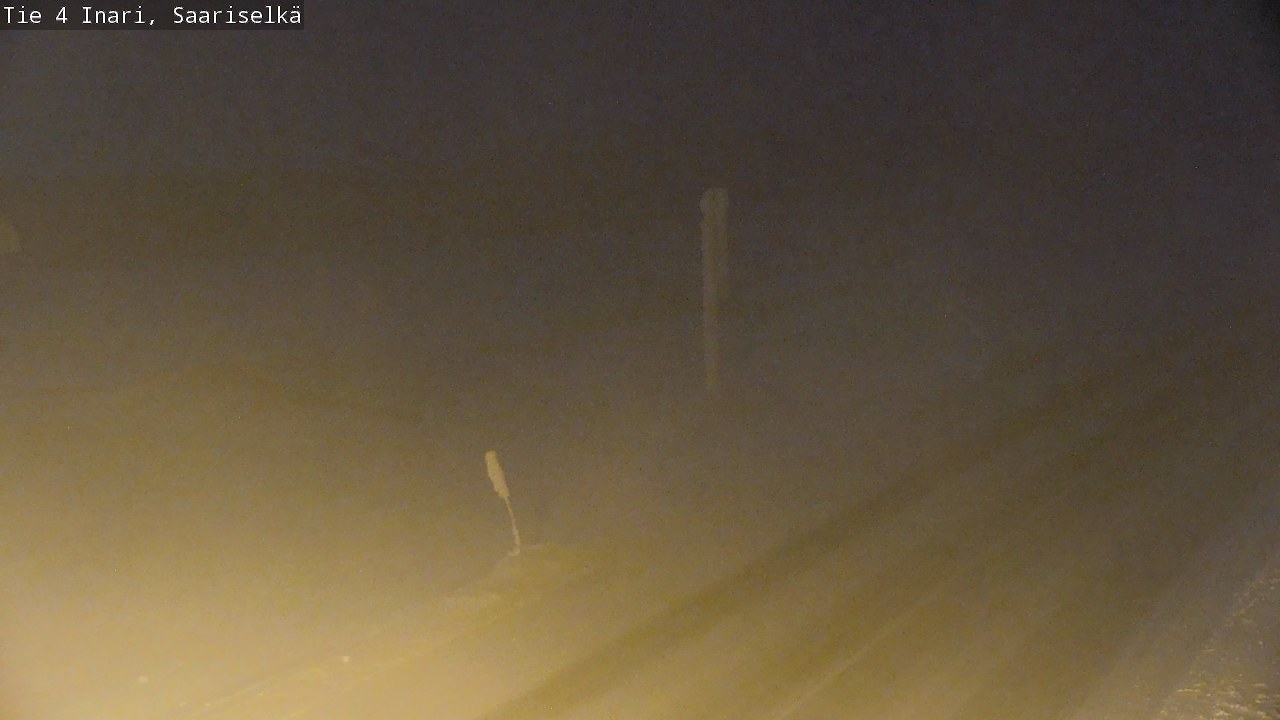 Kelikamerat Kuva Tie 4 Inari, Saariselkä, Kaunispää, Inari, Lappi