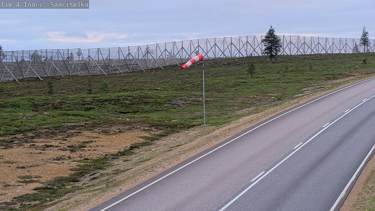 Kelikamerat Kuva Tie 4 Inari, Saariselkä, Kaunispää, Inari, Lappi