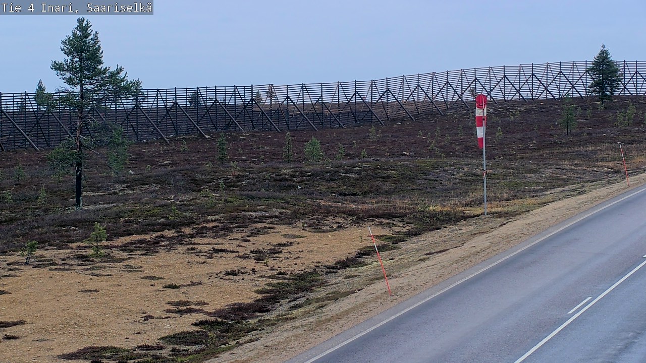 Kelikamerat Kuva Tie 4 Inari, Saariselkä, Kaunispää, Inari, Lappi