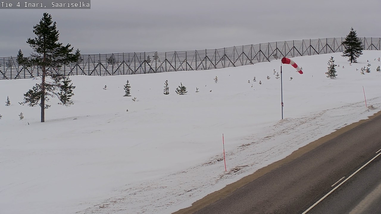 Kelikamerat Kuva Tie 4 Inari, Saariselkä, Kaunispää, Inari, Lappi