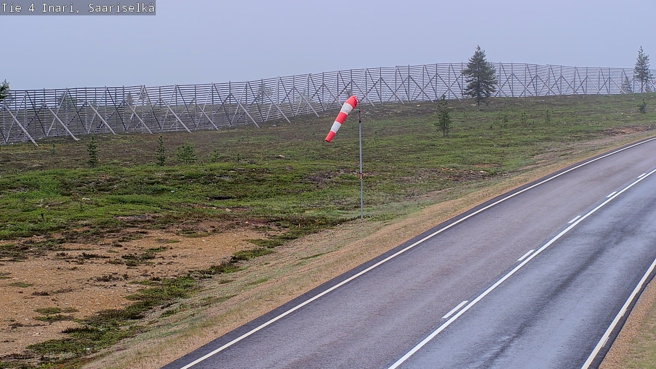 Kelikamerat Kuva Tie 4 Inari, Saariselkä, Kaunispää, Inari, Lappi