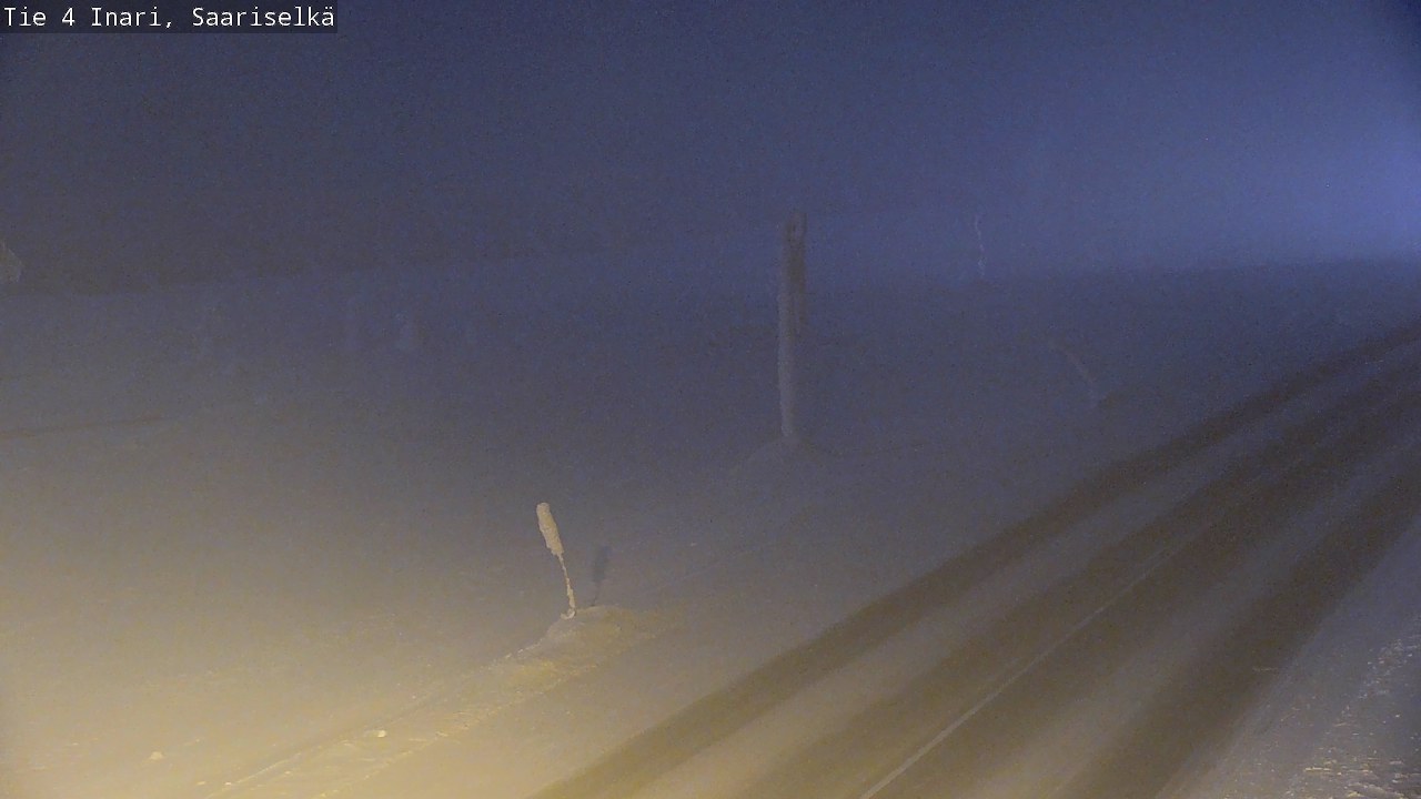 Kelikamerat Kuva Tie 4 Inari, Saariselkä, Kaunispää, Inari, Lappi