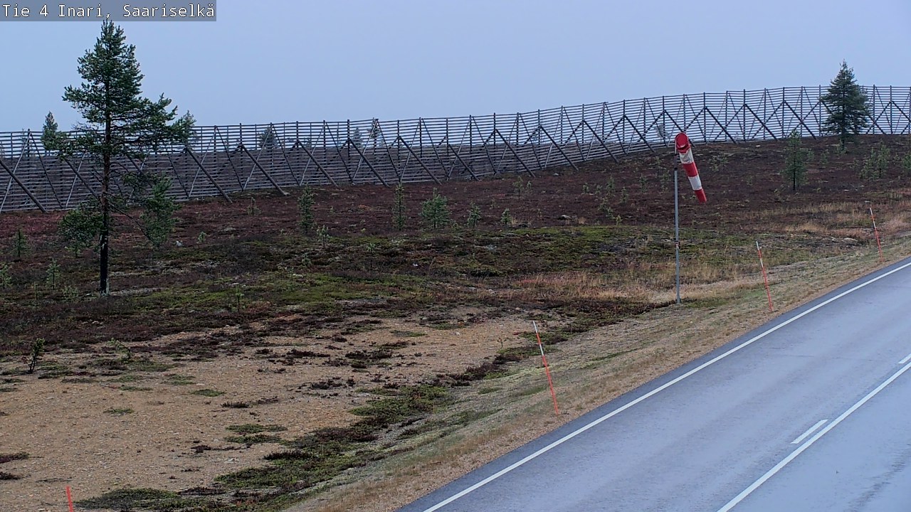 Kelikamerat Kuva Tie 4 Inari, Saariselkä, Kaunispää, Inari, Lappi