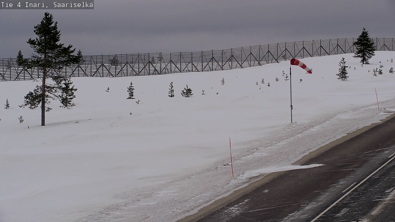 Kelikamerat Kuva Tie 4 Inari, Saariselkä, Kaunispää, Inari, Lappi