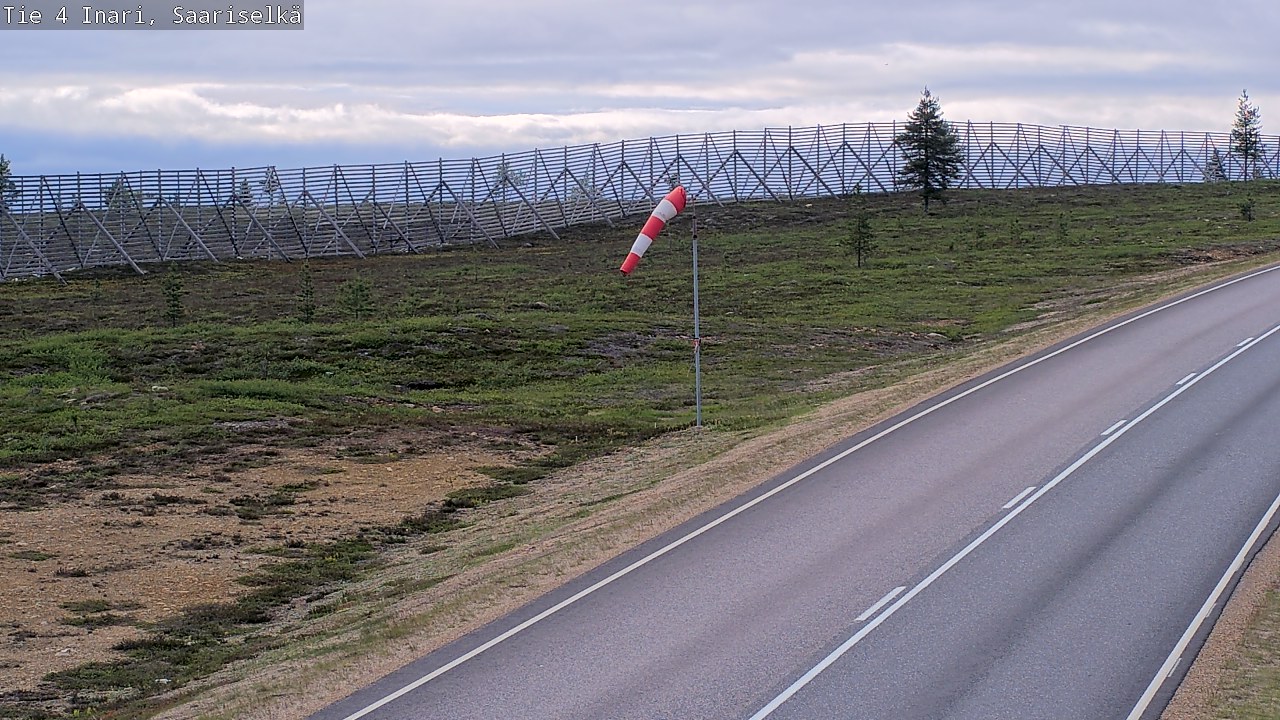 Kelikamerat Kuva Tie 4 Inari, Saariselkä, Kaunispää, Inari, Lappi