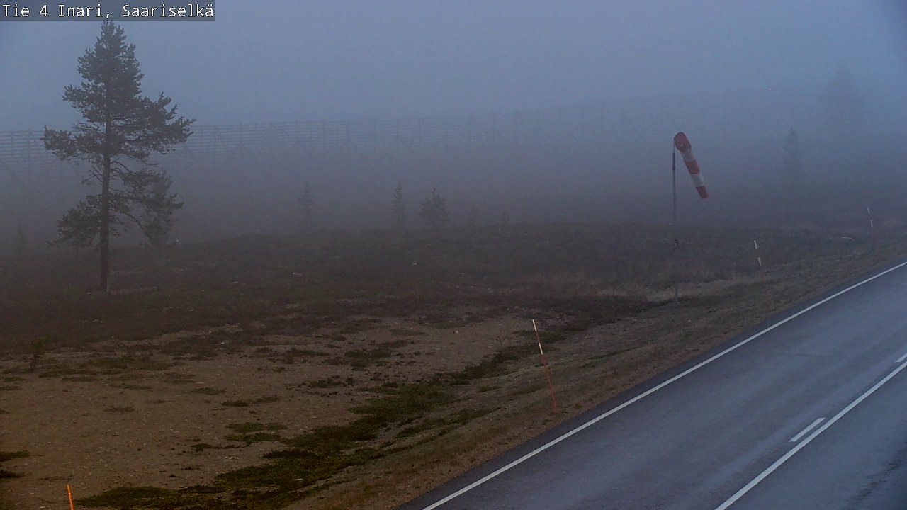 Kelikamerat Kuva Tie 4 Inari, Saariselkä, Kaunispää, Inari, Lappi