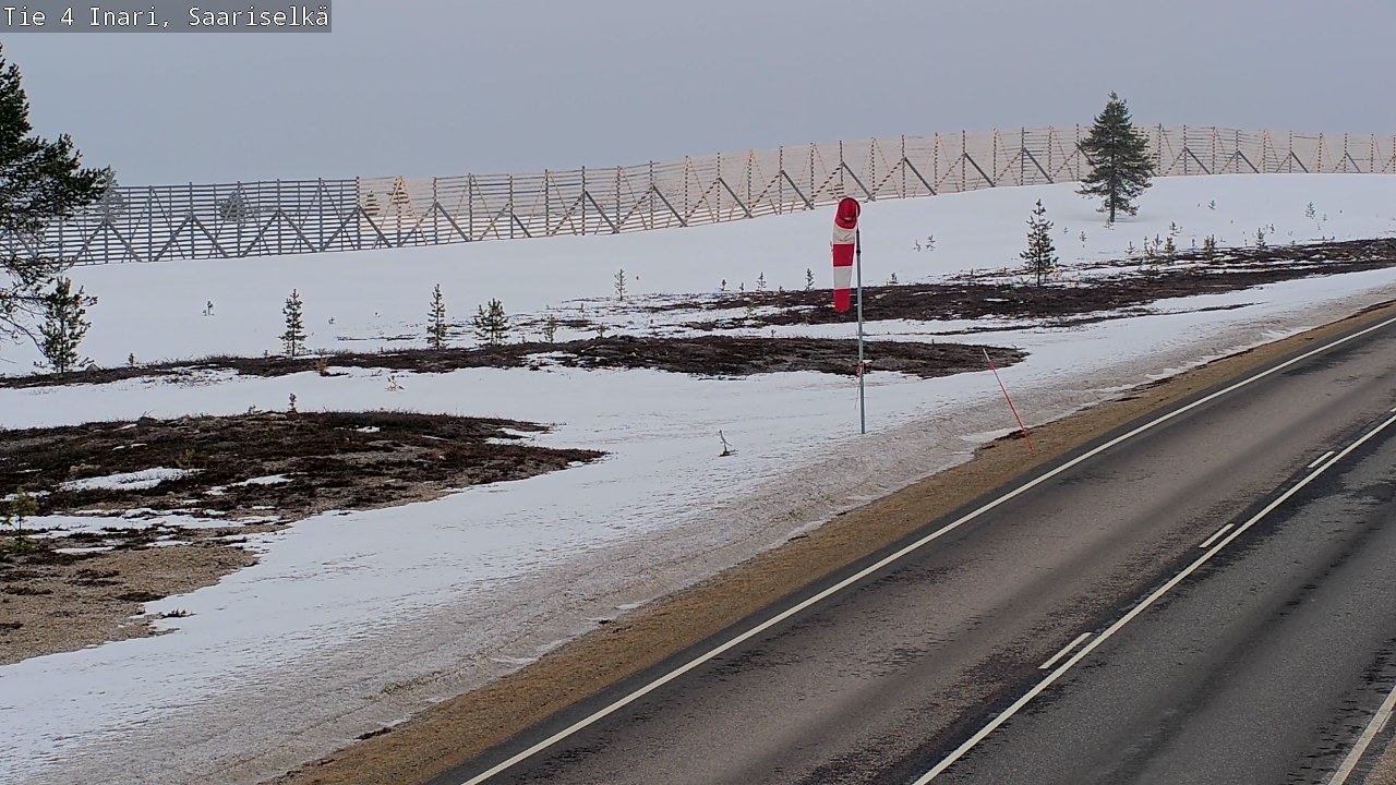 Kelikamerat Kuva Tie 4 Inari, Saariselkä, Kaunispää, Inari, Lappi