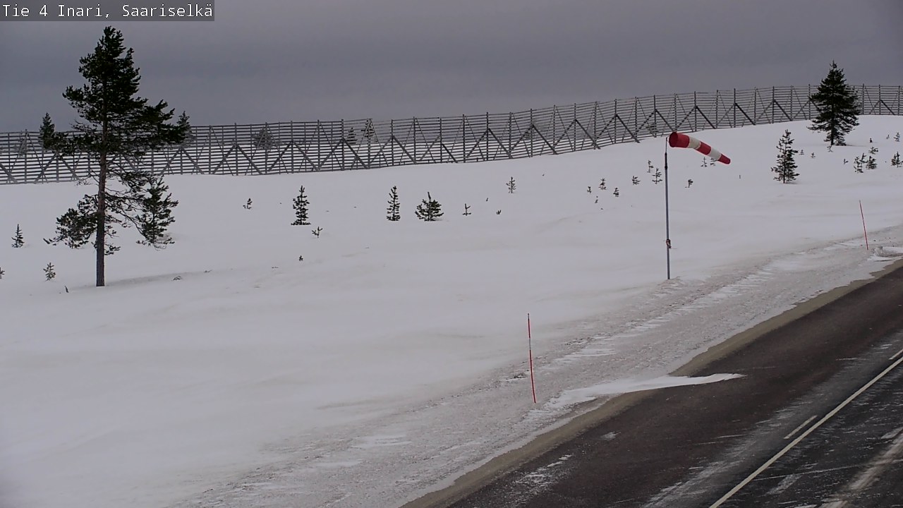 Kelikamerat Kuva Tie 4 Inari, Saariselkä, Kaunispää, Inari, Lappi