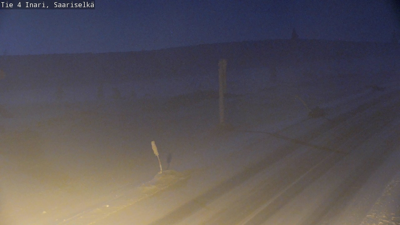 Kelikamerat Kuva Tie 4 Inari, Saariselkä, Kaunispää, Inari, Lappi