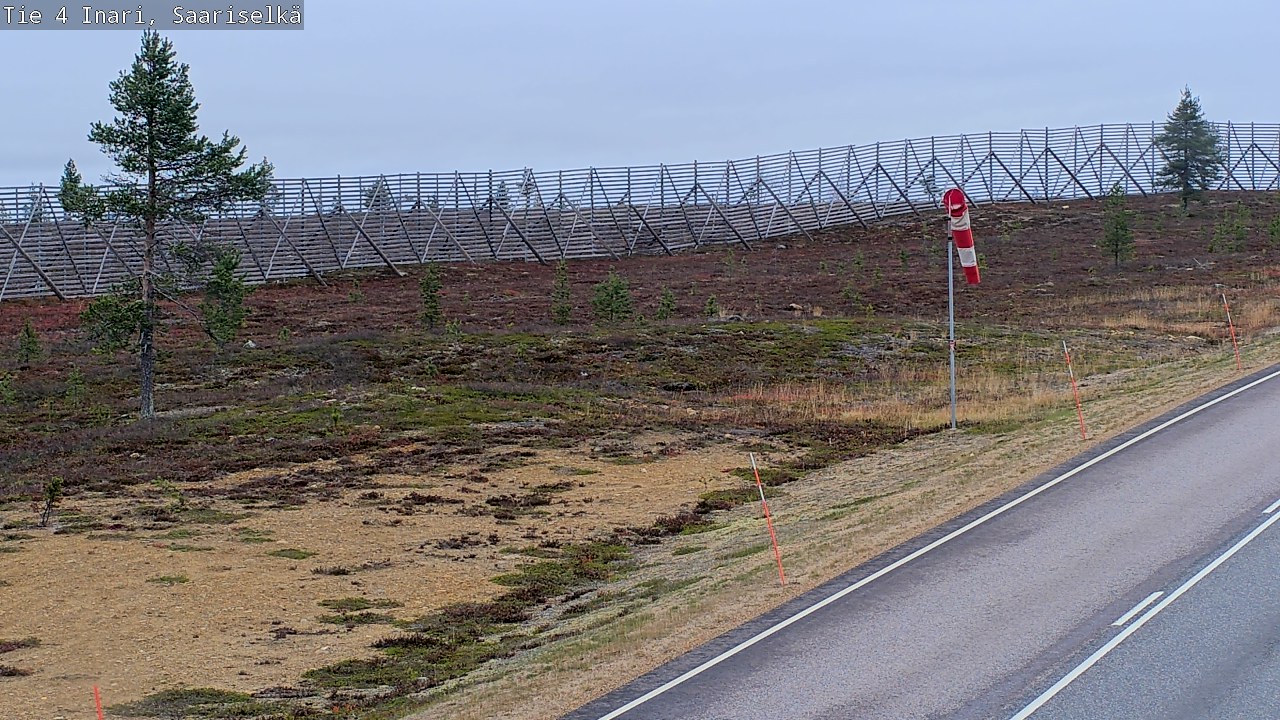 Kelikamerat Kuva Tie 4 Inari, Saariselkä, Kaunispää, Inari, Lappi