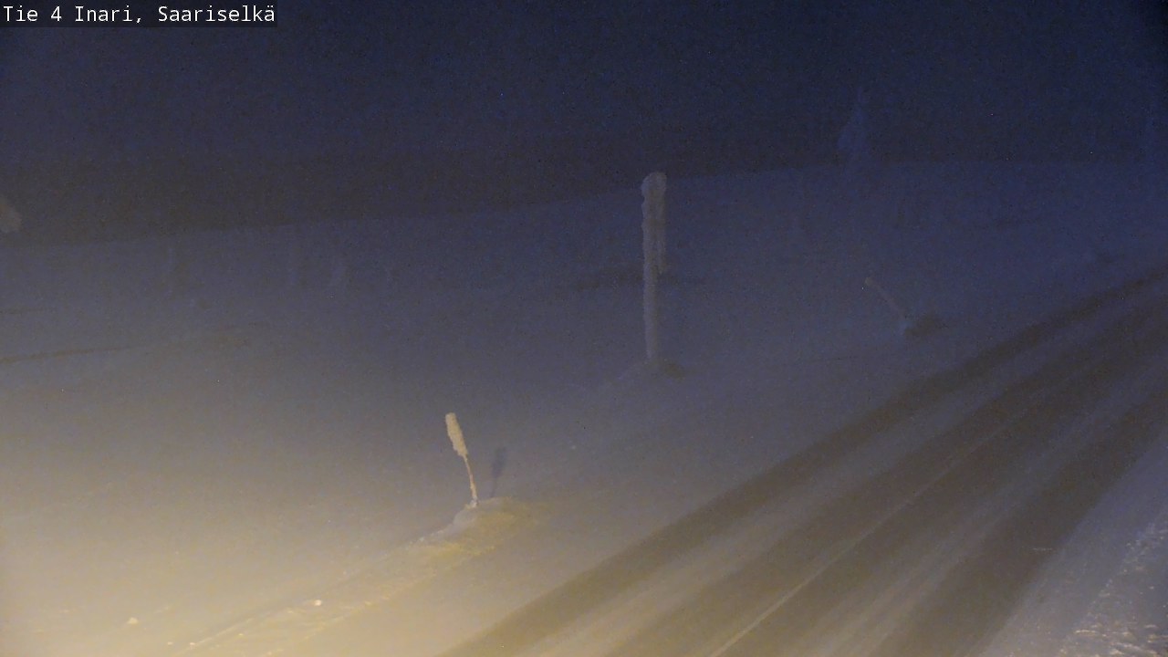 Kelikamerat Kuva Tie 4 Inari, Saariselkä, Kaunispää, Inari, Lappi