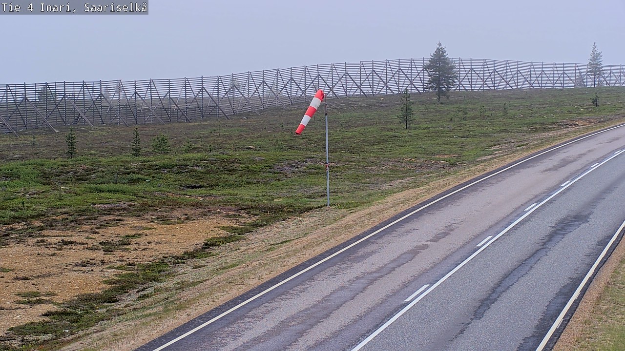 Kelikamerat Kuva Tie 4 Inari, Saariselkä, Kaunispää, Inari, Lappi