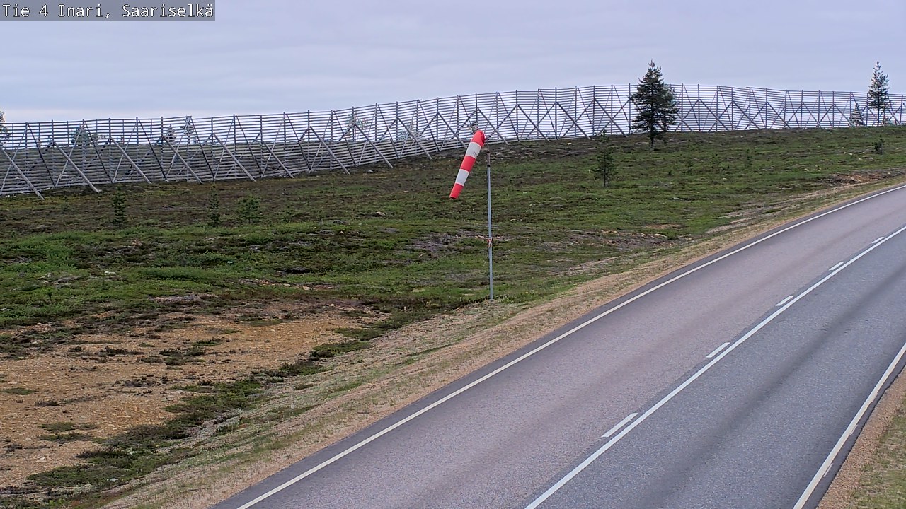 Kelikamerat Kuva Tie 4 Inari, Saariselkä, Kaunispää, Inari, Lappi
