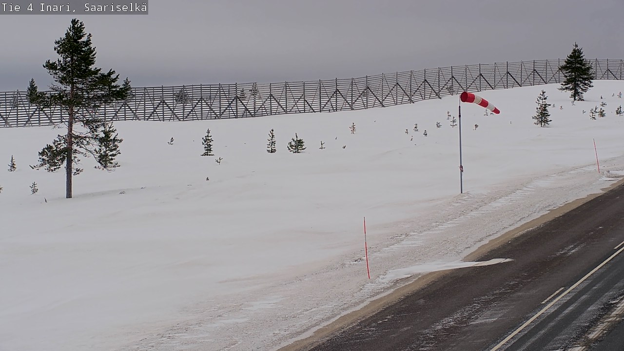 Kelikamerat Kuva Tie 4 Inari, Saariselkä, Kaunispää, Inari, Lappi