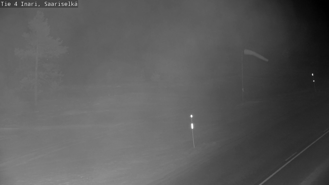 Kelikamerat Kuva Tie 4 Inari, Saariselkä, Kaunispää, Inari, Lappi