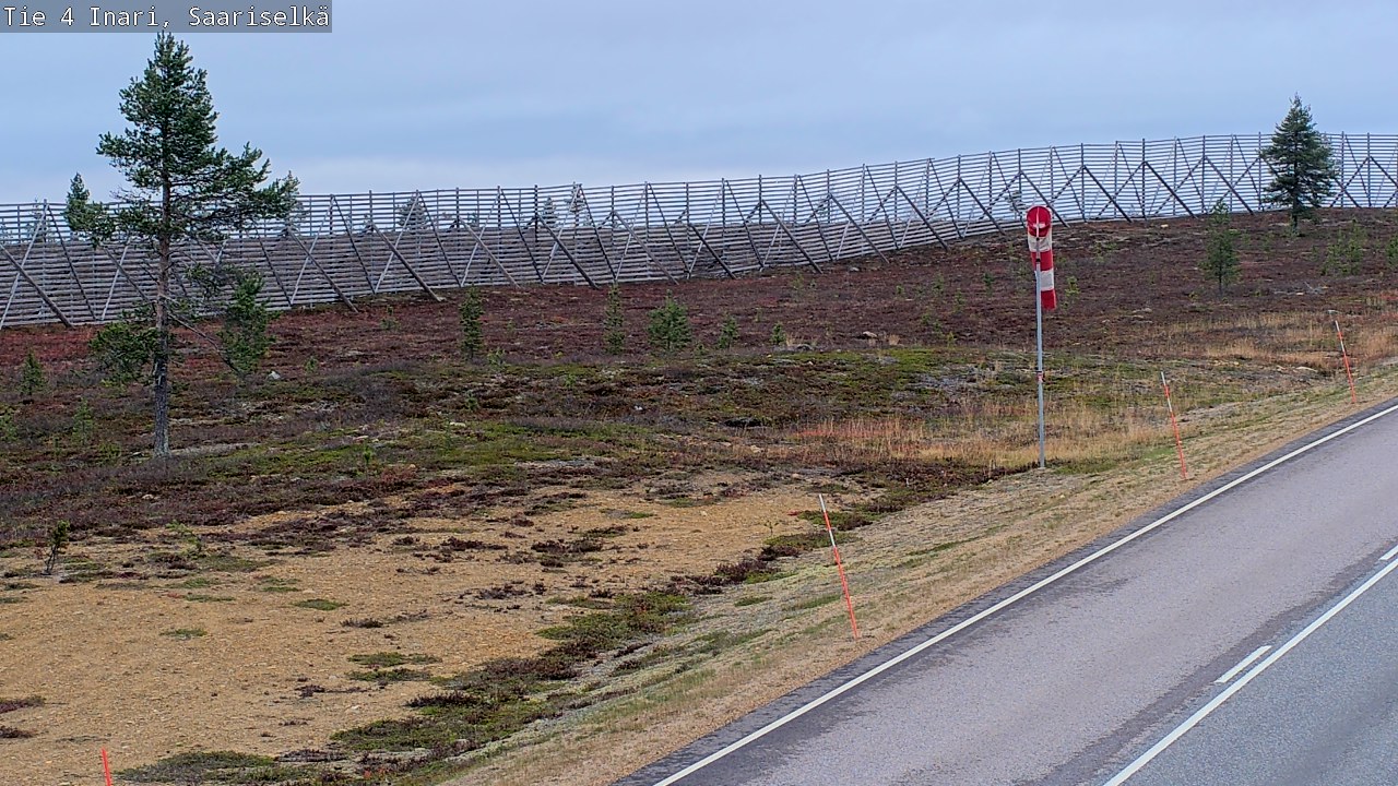 Kelikamerat Kuva Tie 4 Inari, Saariselkä, Kaunispää, Inari, Lappi