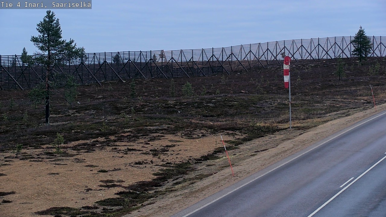 Kelikamerat Kuva Tie 4 Inari, Saariselkä, Kaunispää, Inari, Lappi