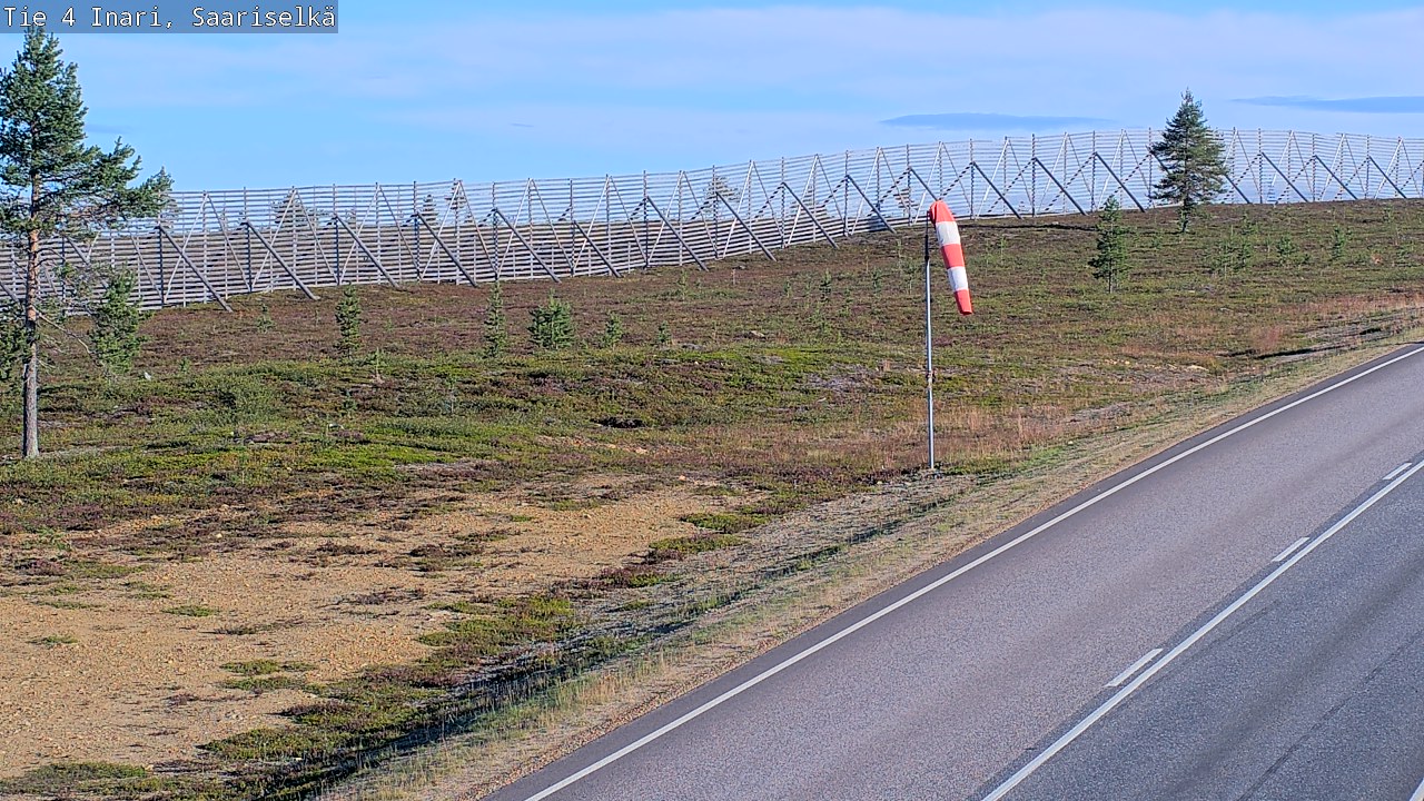 Kelikamerat Kuva Tie 4 Inari, Saariselkä, Kaunispää, Inari, Lappi