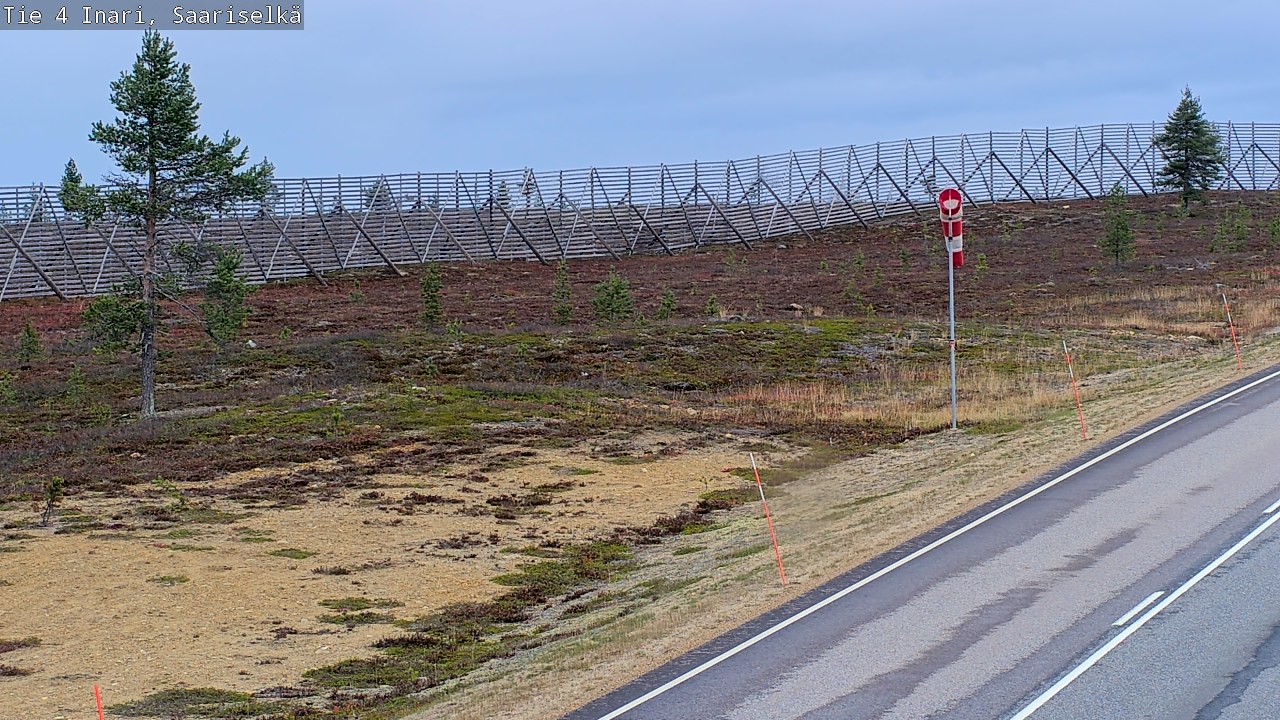 Kelikamerat Kuva Tie 4 Inari, Saariselkä, Kaunispää, Inari, Lappi