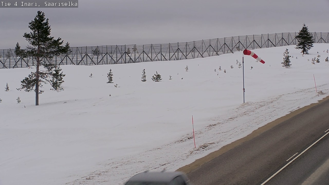 Kelikamerat Kuva Tie 4 Inari, Saariselkä, Kaunispää, Inari, Lappi