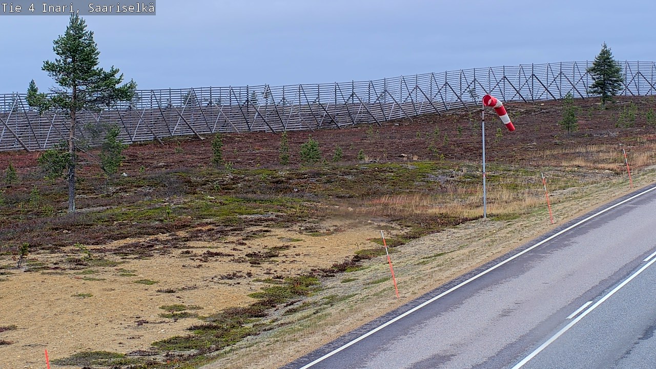 Kelikamerat Kuva Tie 4 Inari, Saariselkä, Kaunispää, Inari, Lappi