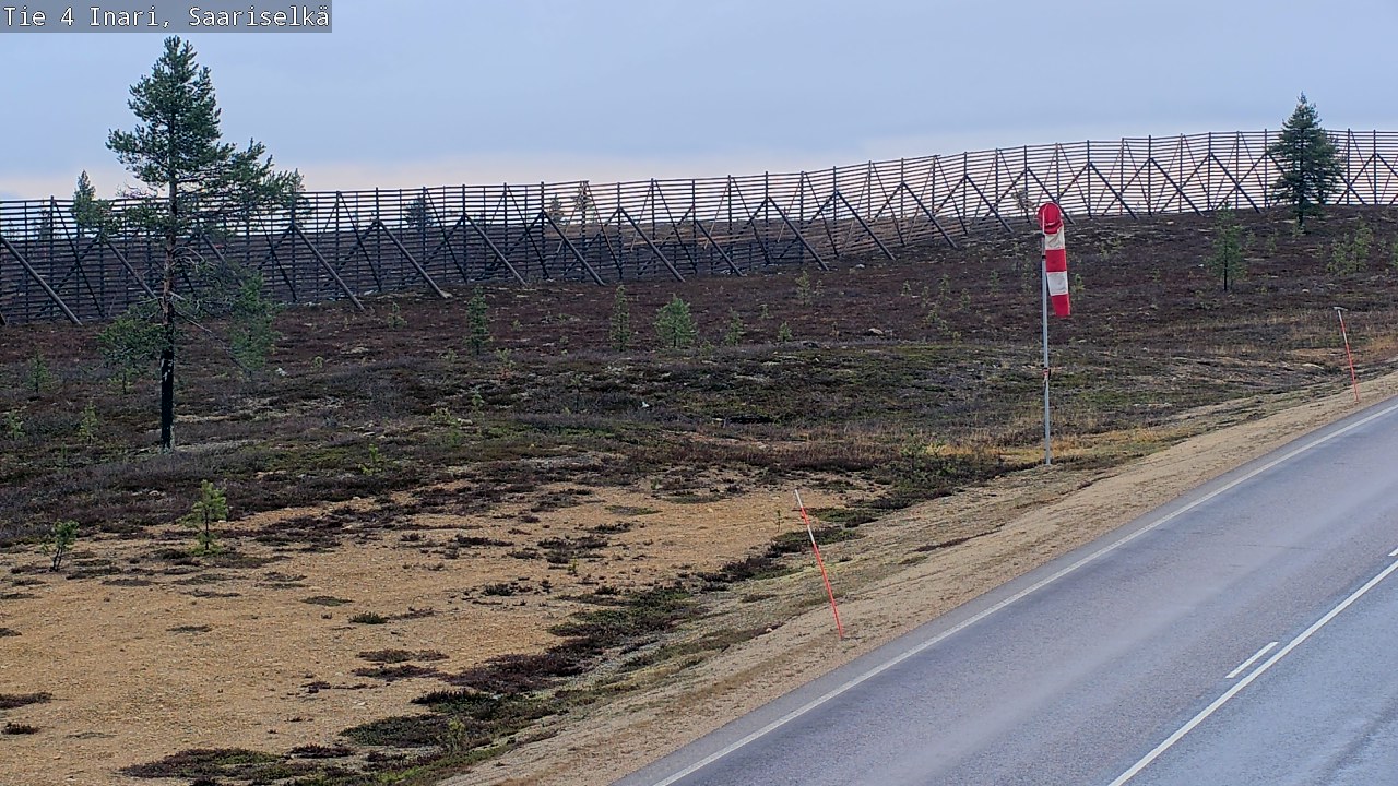 Kelikamerat Kuva Tie 4 Inari, Saariselkä, Kaunispää, Inari, Lappi