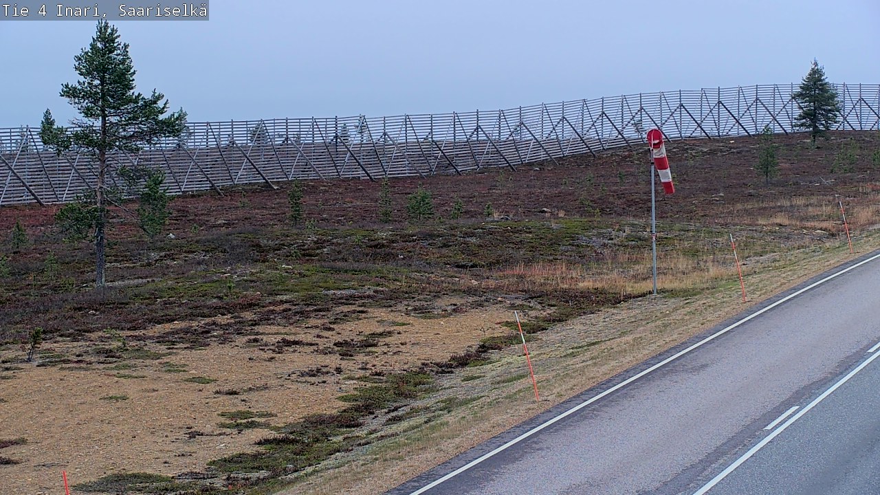 Kelikamerat Kuva Tie 4 Inari, Saariselkä, Kaunispää, Inari, Lappi
