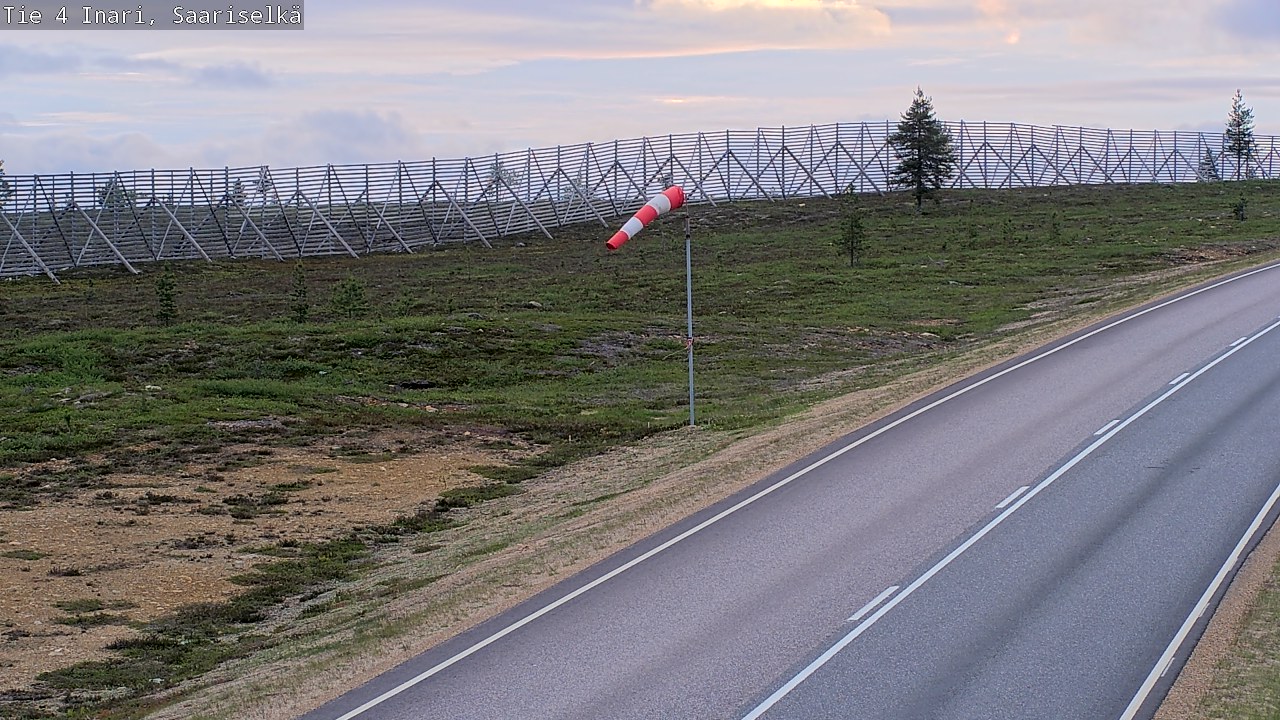 Kelikamerat Kuva Tie 4 Inari, Saariselkä, Kaunispää, Inari, Lappi