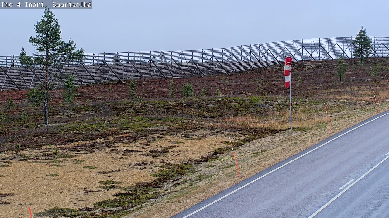 Kelikamerat Kuva Tie 4 Inari, Saariselkä, Kaunispää, Inari, Lappi