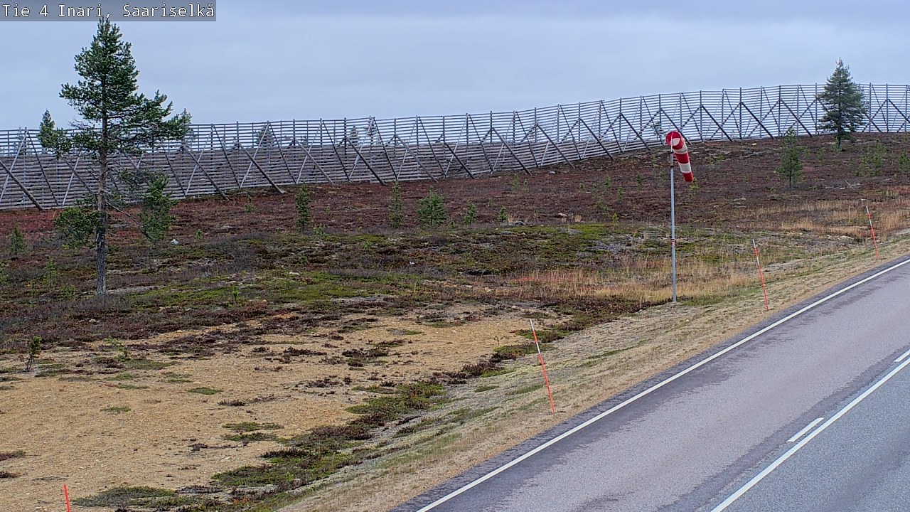 Kelikamerat Kuva Tie 4 Inari, Saariselkä, Kaunispää, Inari, Lappi