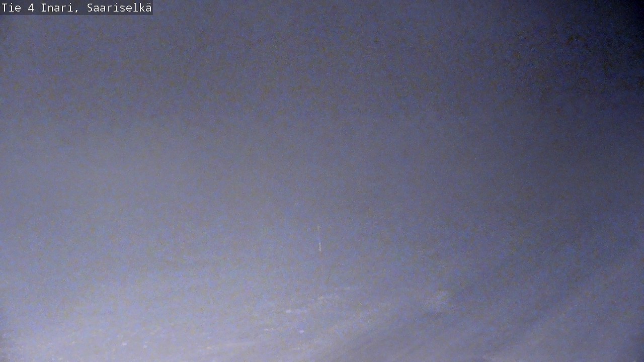 Weather Camera Image Road 4 Inari, Saariselkä, Kaunispää, Inari, Lappi